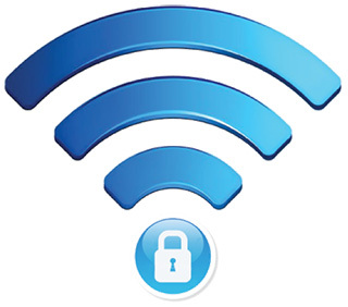 Locked & secure WiFi image