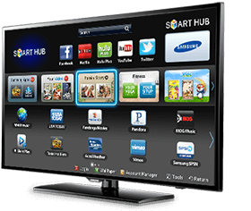 Smart TV using WiFi